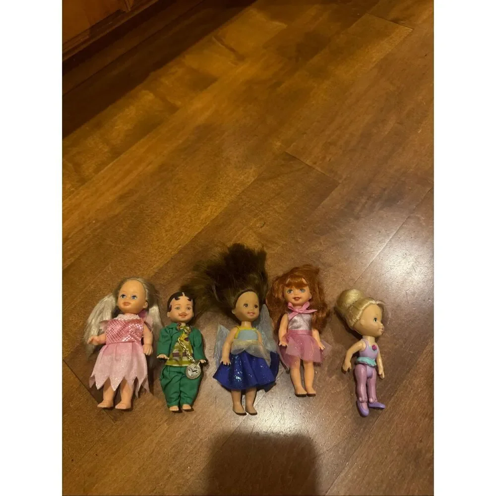 Vintage Mattel Kelly Club Doll Lot Tommy Mayor Munchkin Wizard of Oz Fairy Dolls